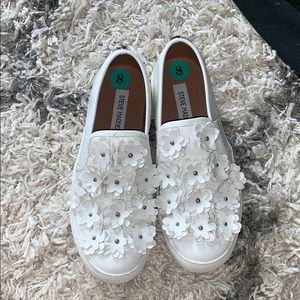 White Steve Madden shoes